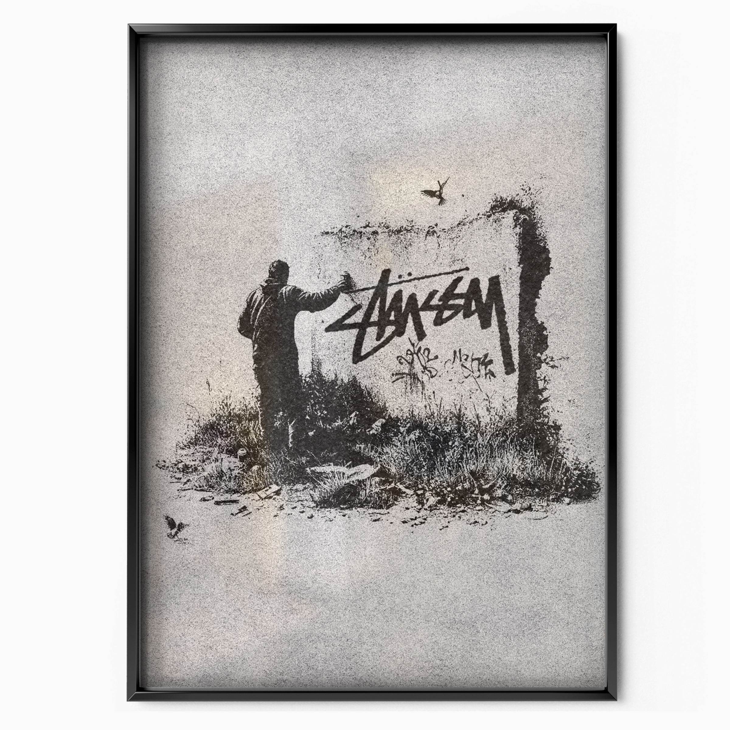 Stüssy Graffiti Ritual Poster - PostersBase® | Free Shipping