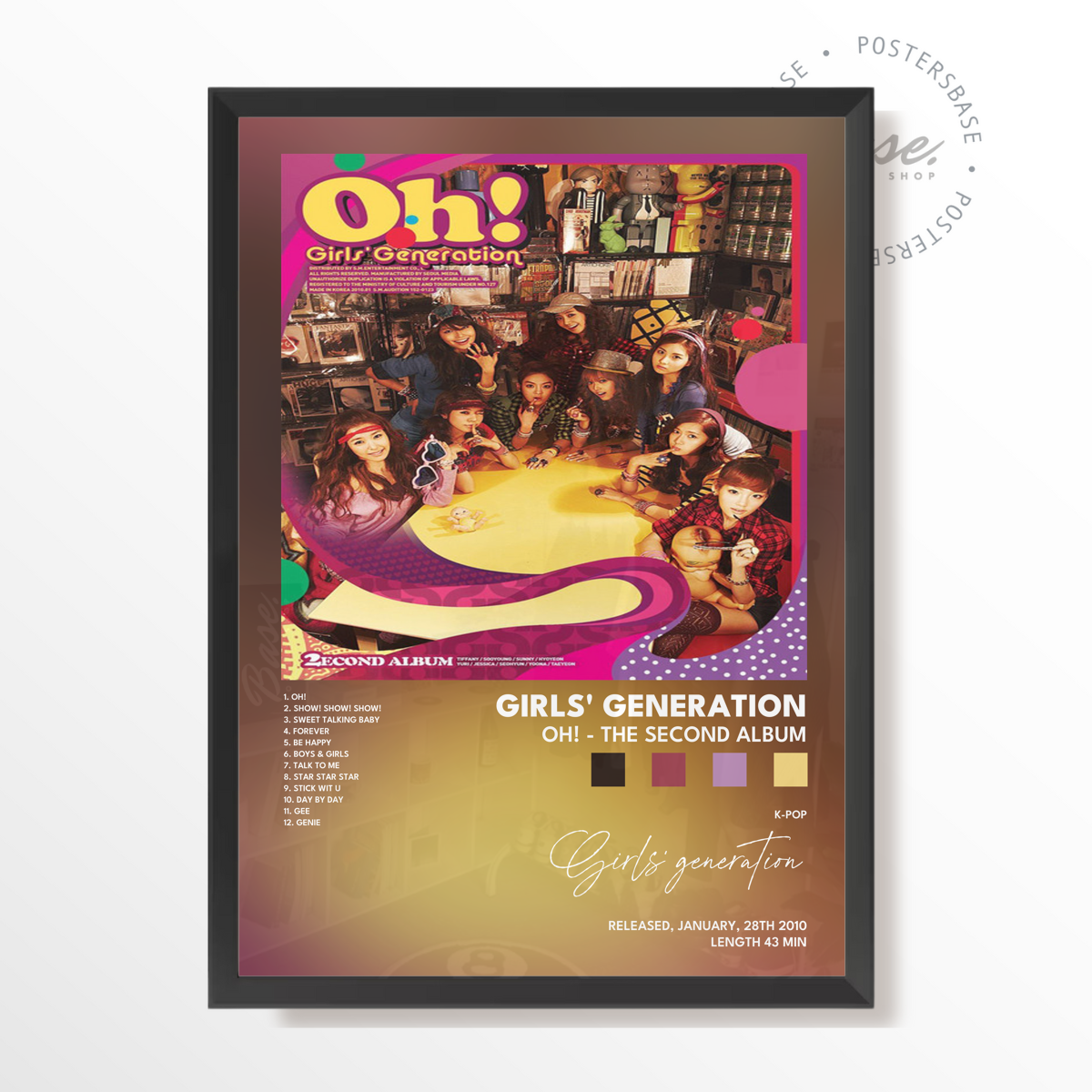 girls generation Oh The Second Album