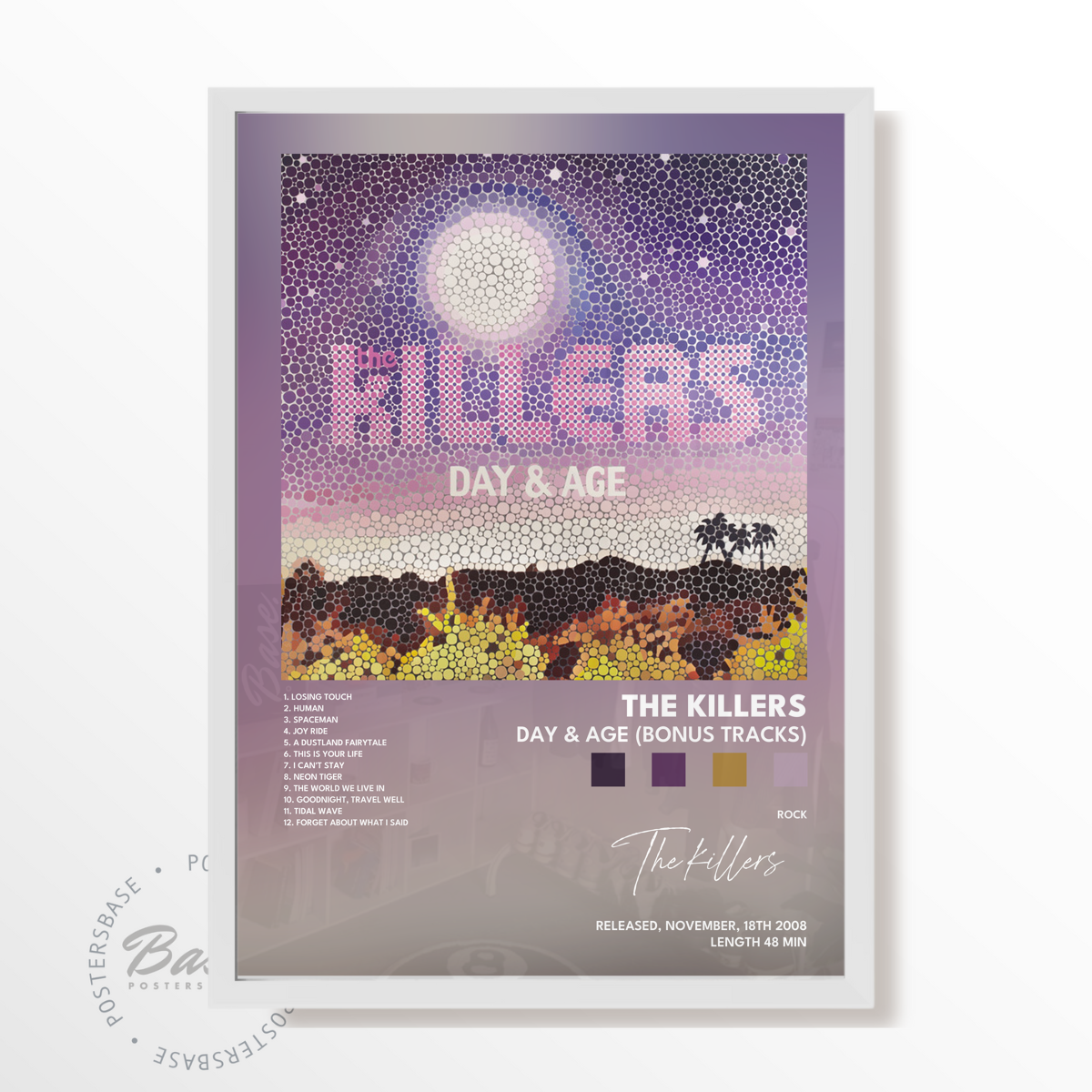 the killers Day Age Bonus Tracks poster