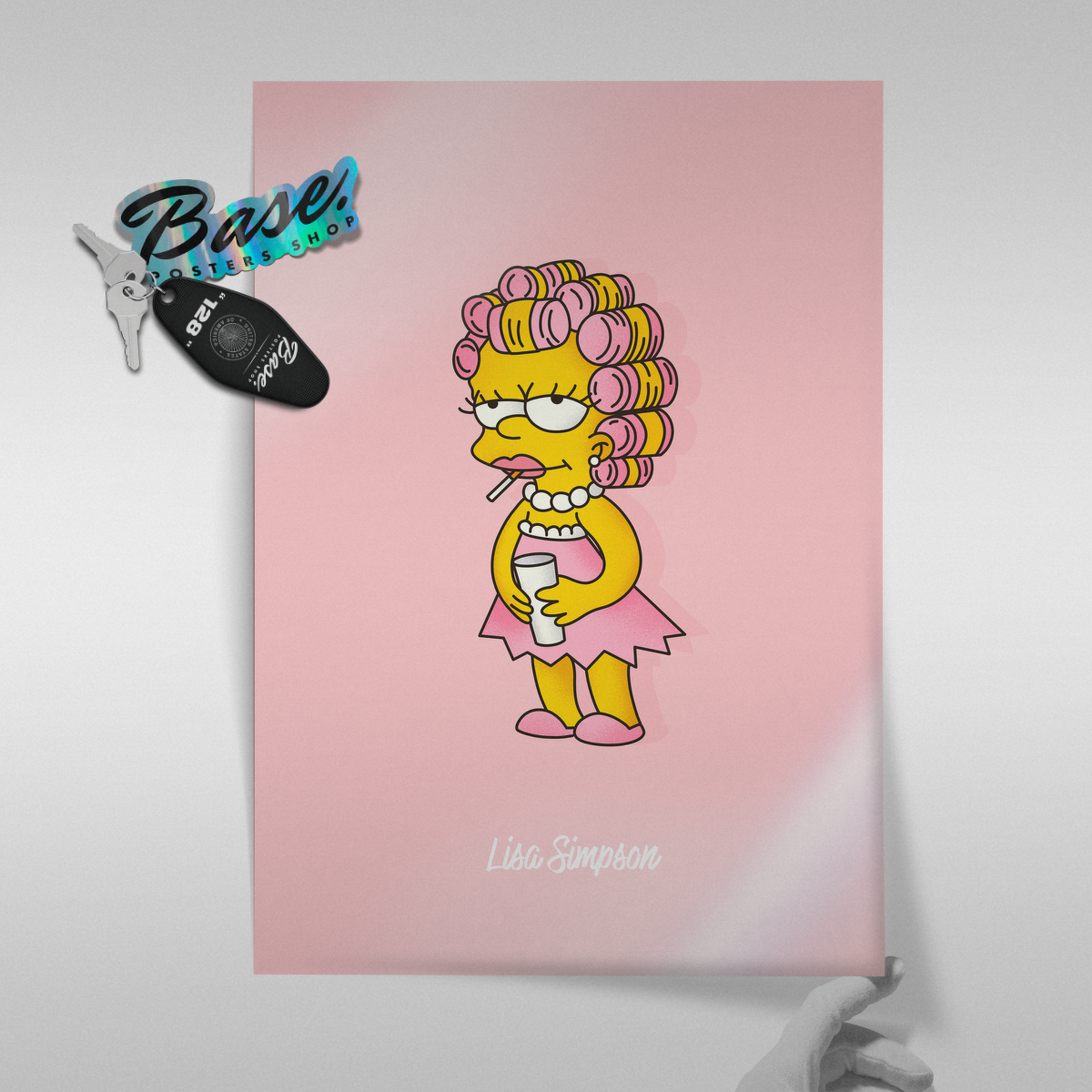 Cartoon Girl Curlers