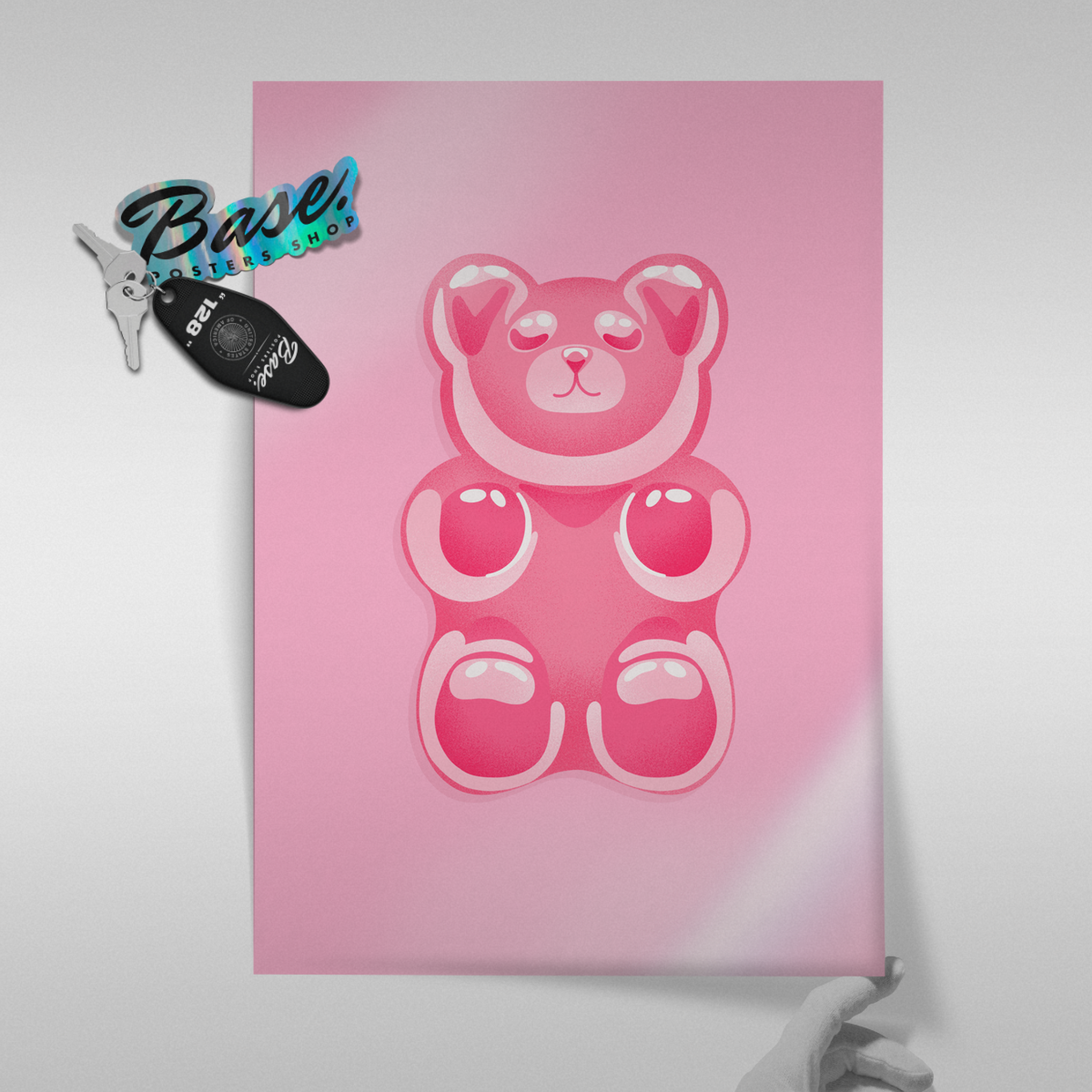 Pink Gummy Bear