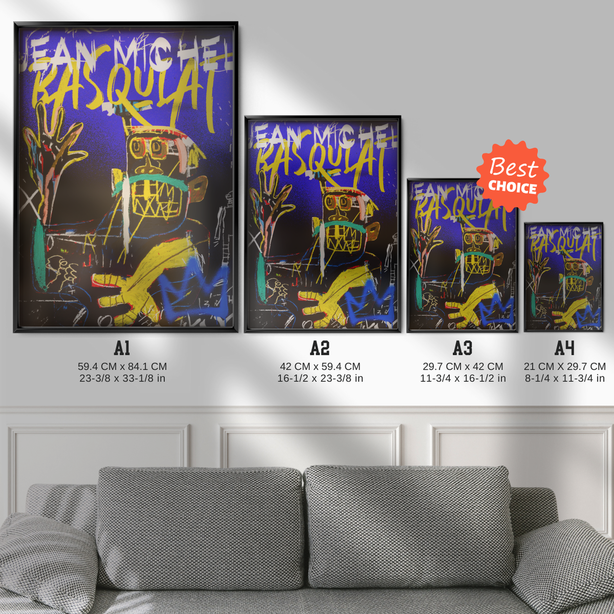 Graffiti Yellow Hands