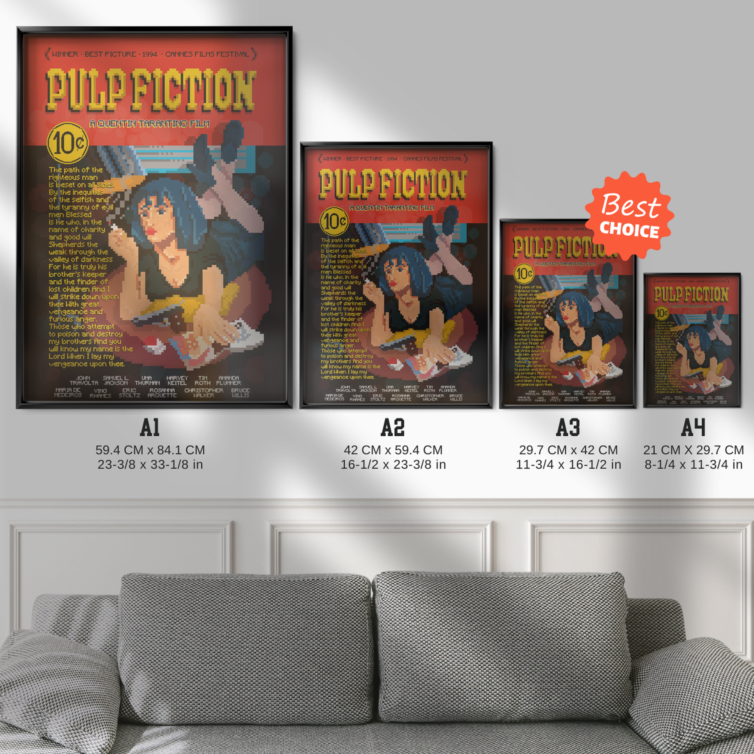 Pixalated Pulp Fiction x Angelo Stirbat