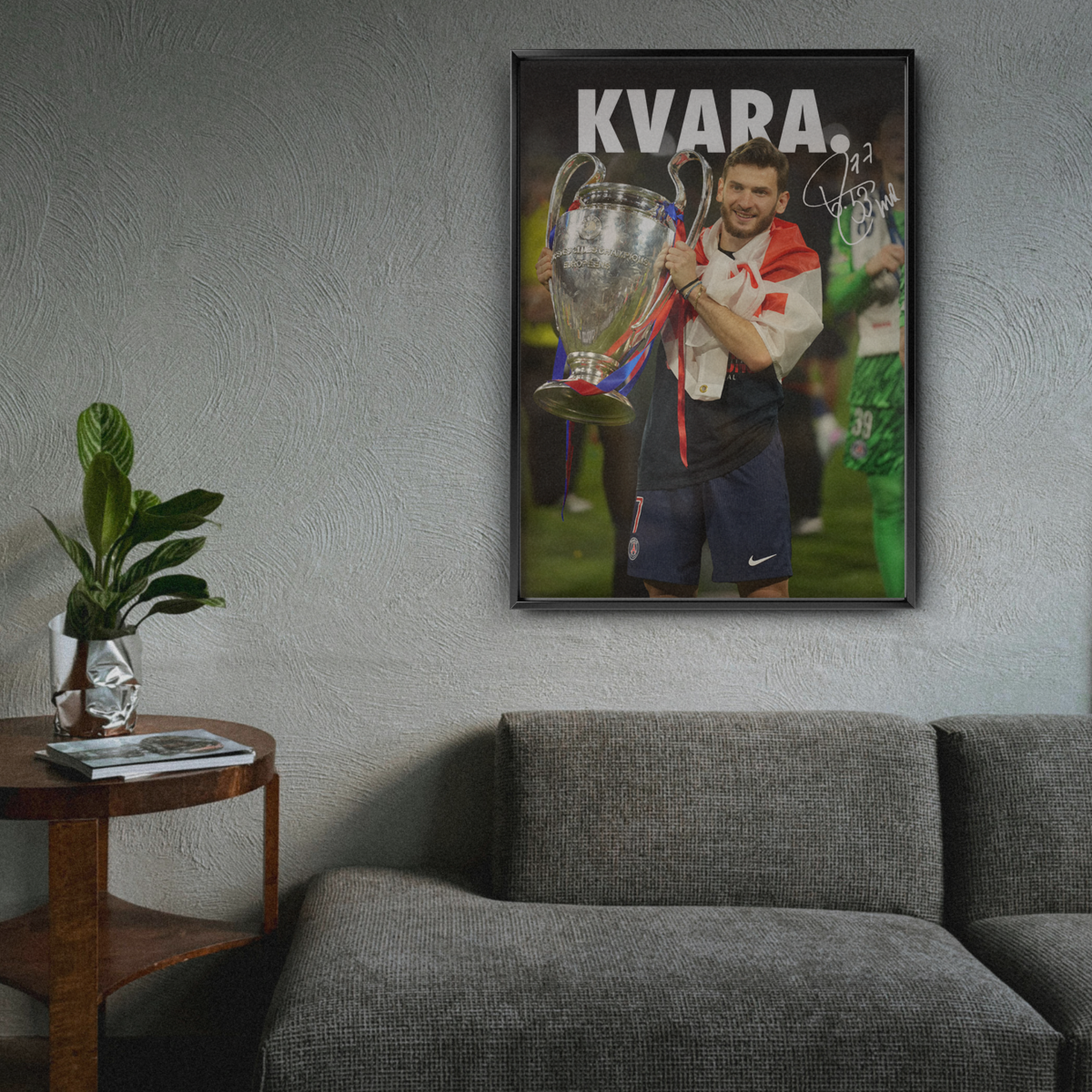 Kvara Psg Champions League 2025