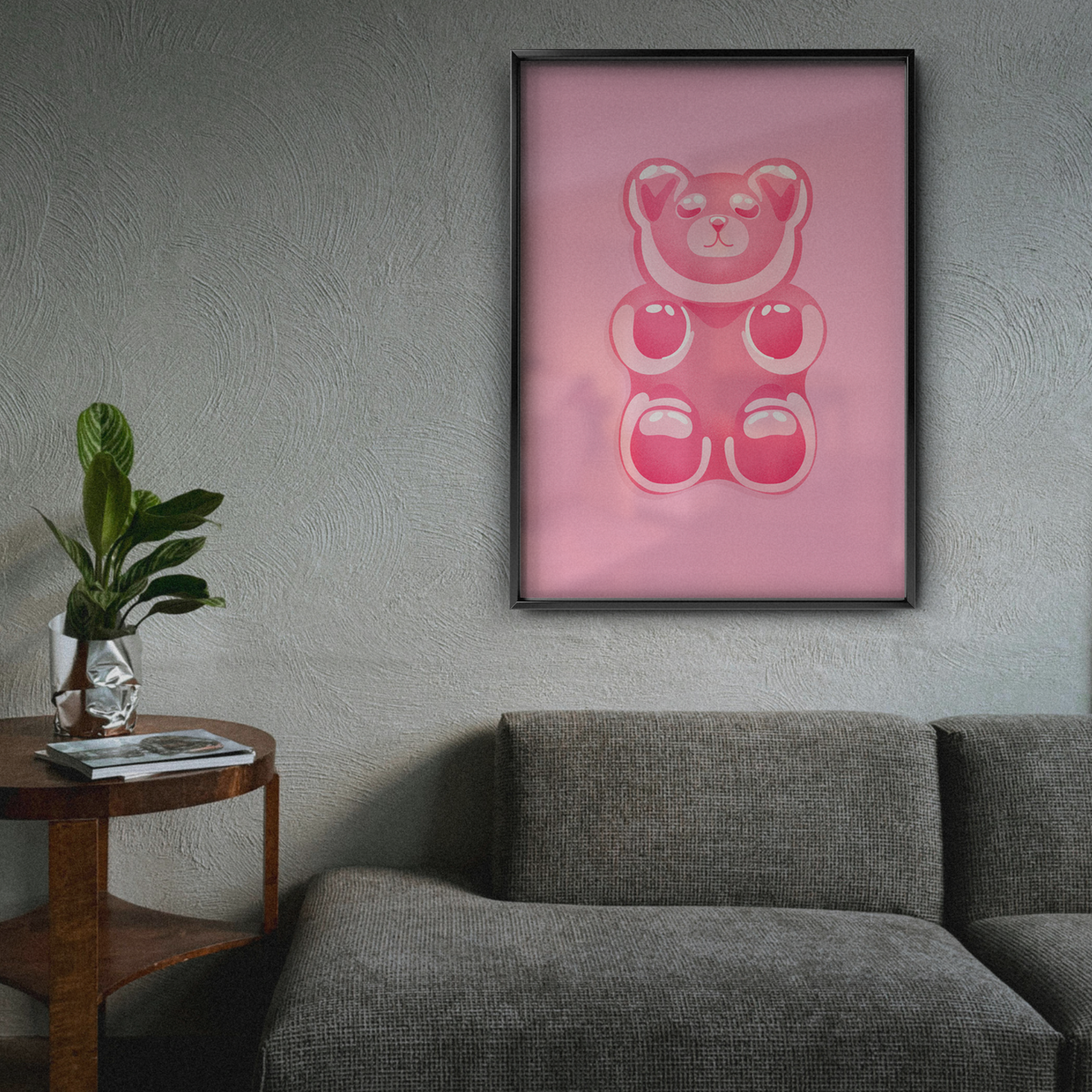 Pink Gummy Bear