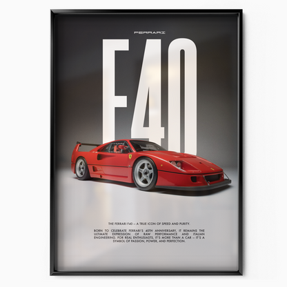Ferrari F40 x Angelo Stirbat