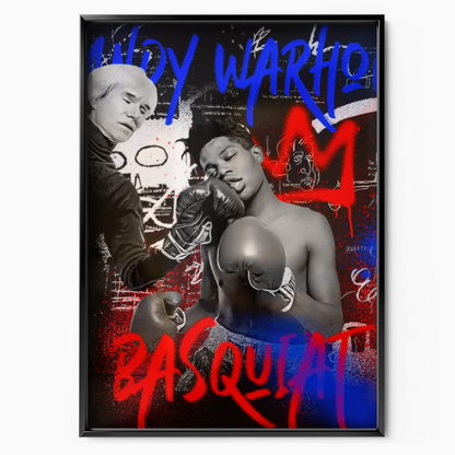 Graffiti Boxing Blue
