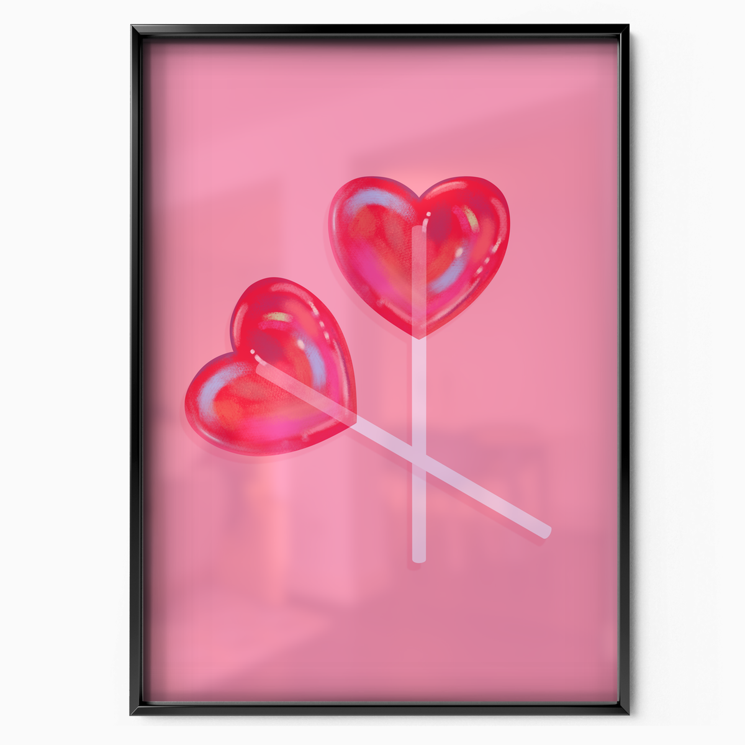 Heart Lollipops