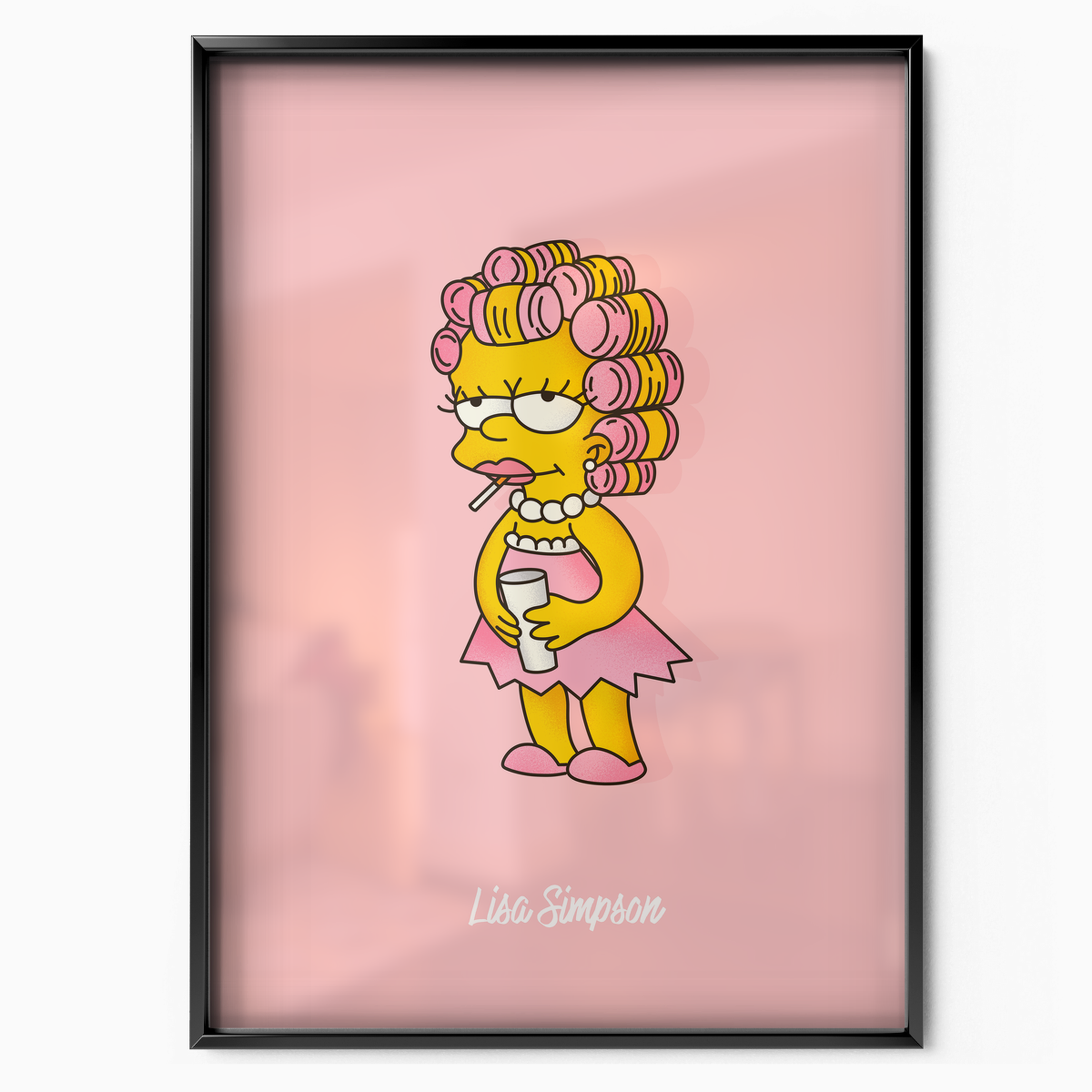 Cartoon Girl Curlers