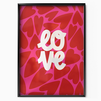 Love Cow Print