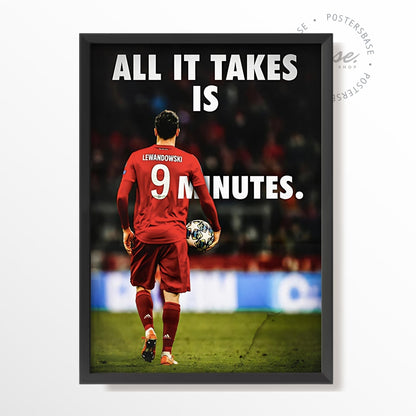 Lewandowski '9 minutes'