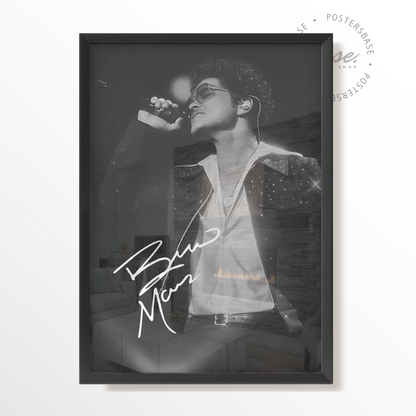 Bruno Mars Concert Sign
