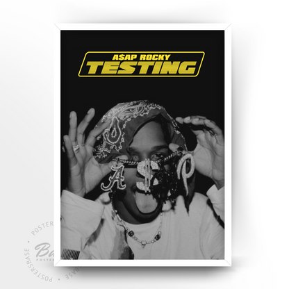 ASAP Rocky B&W