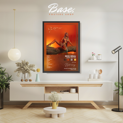 nicki minaj Queen Deluxe poster