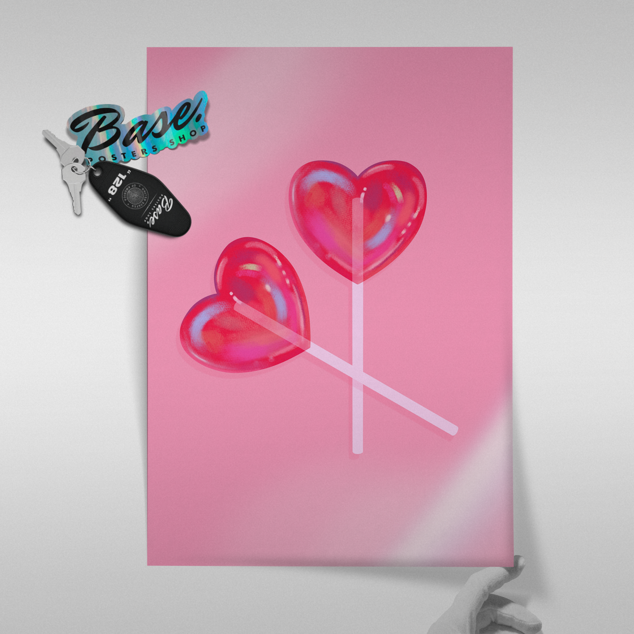 Heart Lollipops