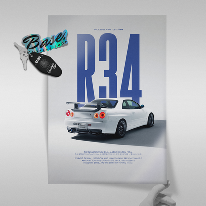 NISSAN GTR R34 x Angelo Stirbat