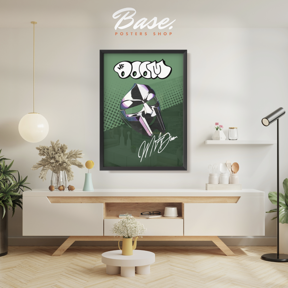 MF Doom Mask Sign