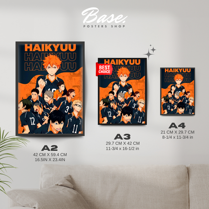 HAIKYUU charakteru