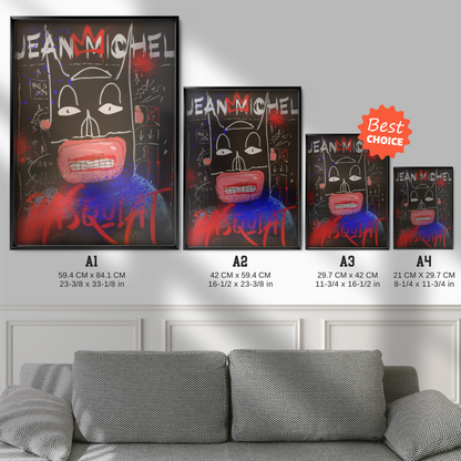 Graffiti Red Face