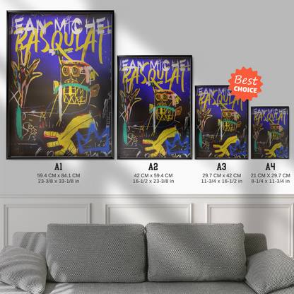 Graffiti Yellow Hands