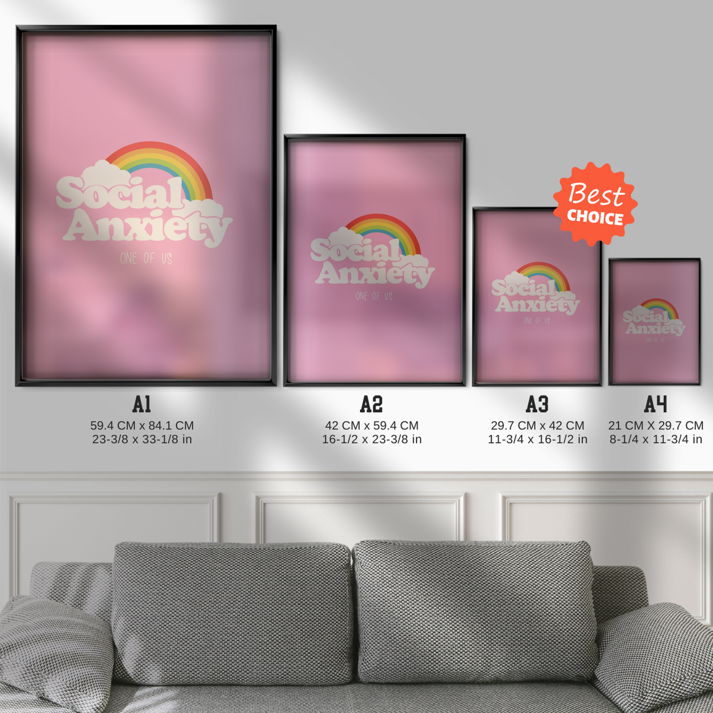 Social Anxiety Rainbow