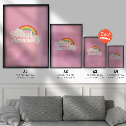 Social Anxiety Rainbow