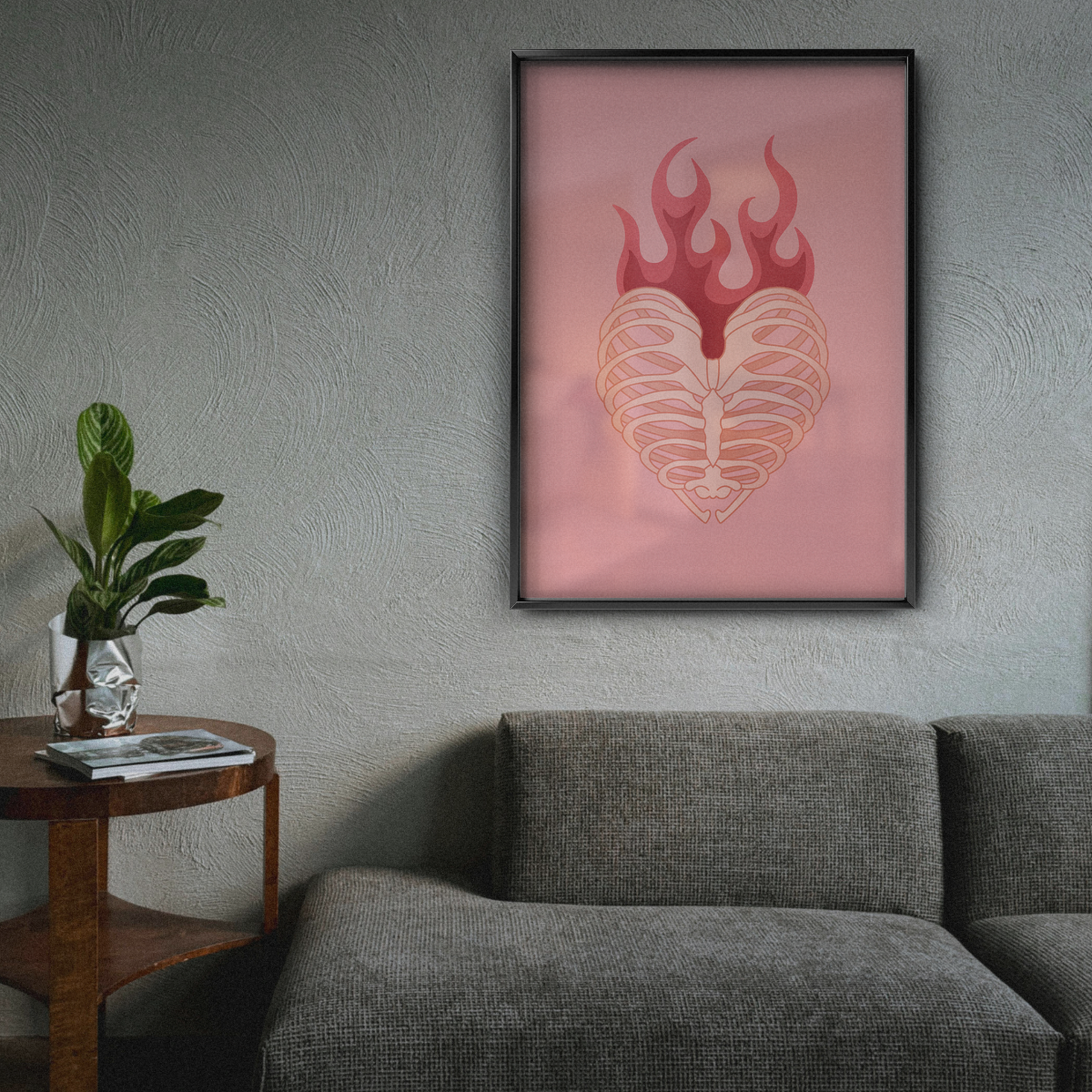 Flaming Heart