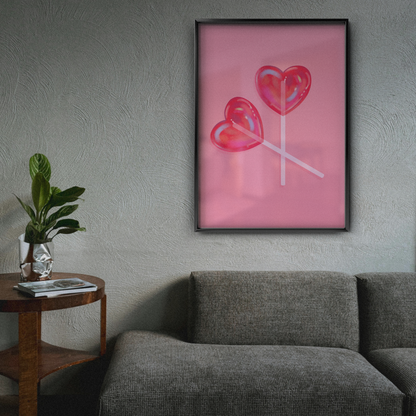Heart Lollipops
