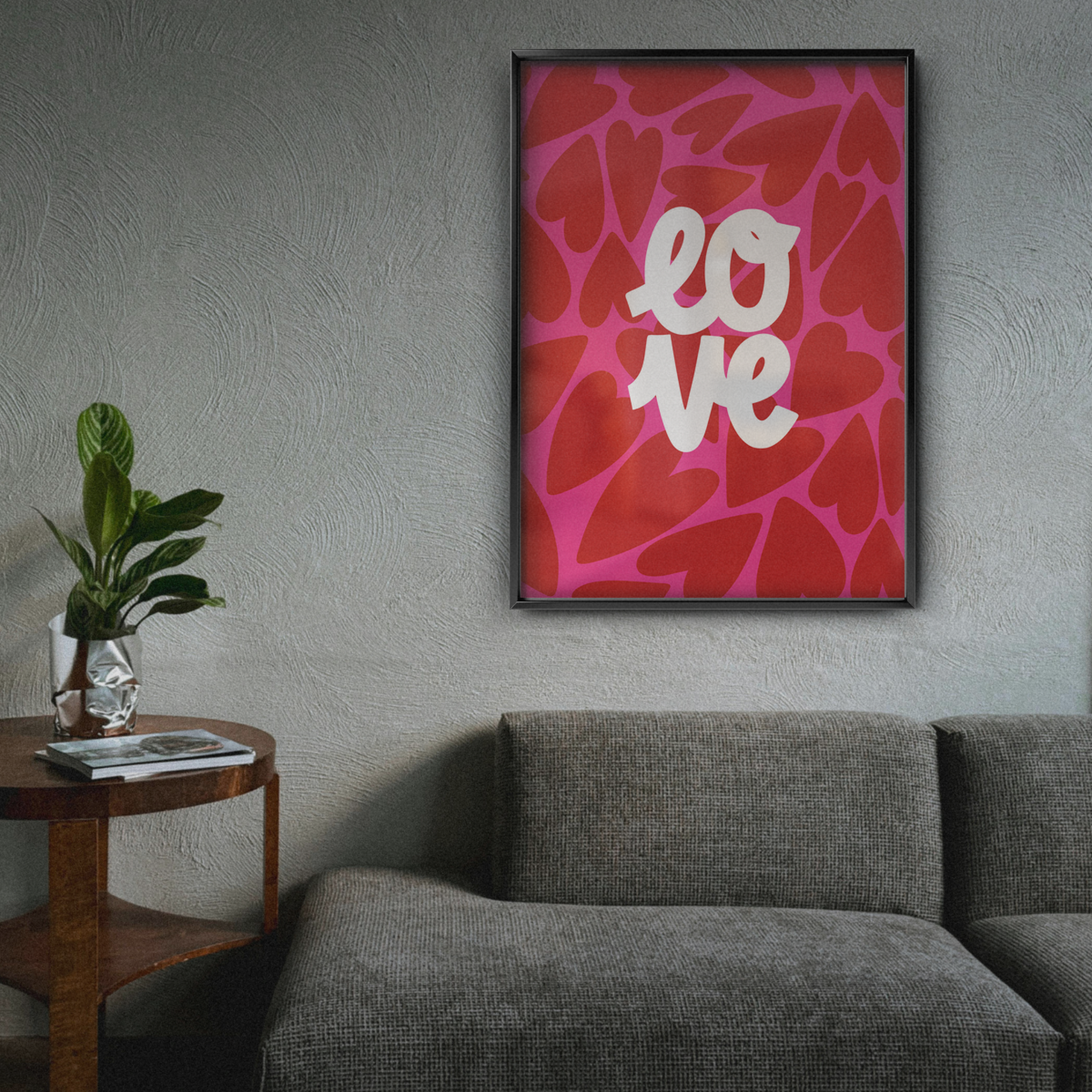Love Cow Print