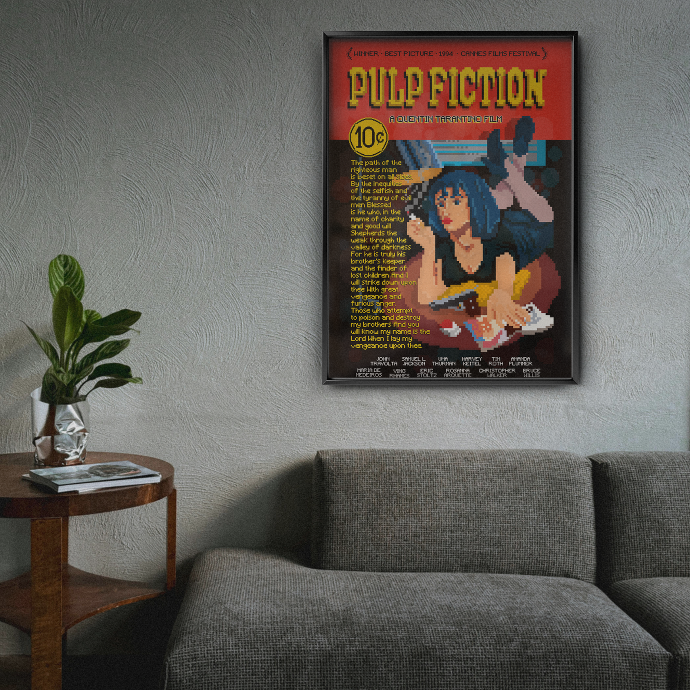 Pixalated Pulp Fiction x Angelo Stirbat