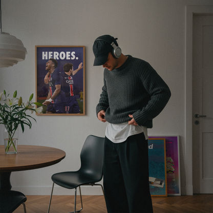 Doué X Joao Neves 'heroes'
