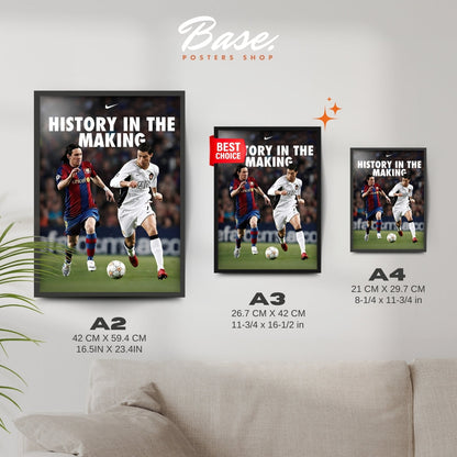 Messi x Ronaldo 'History in the making'