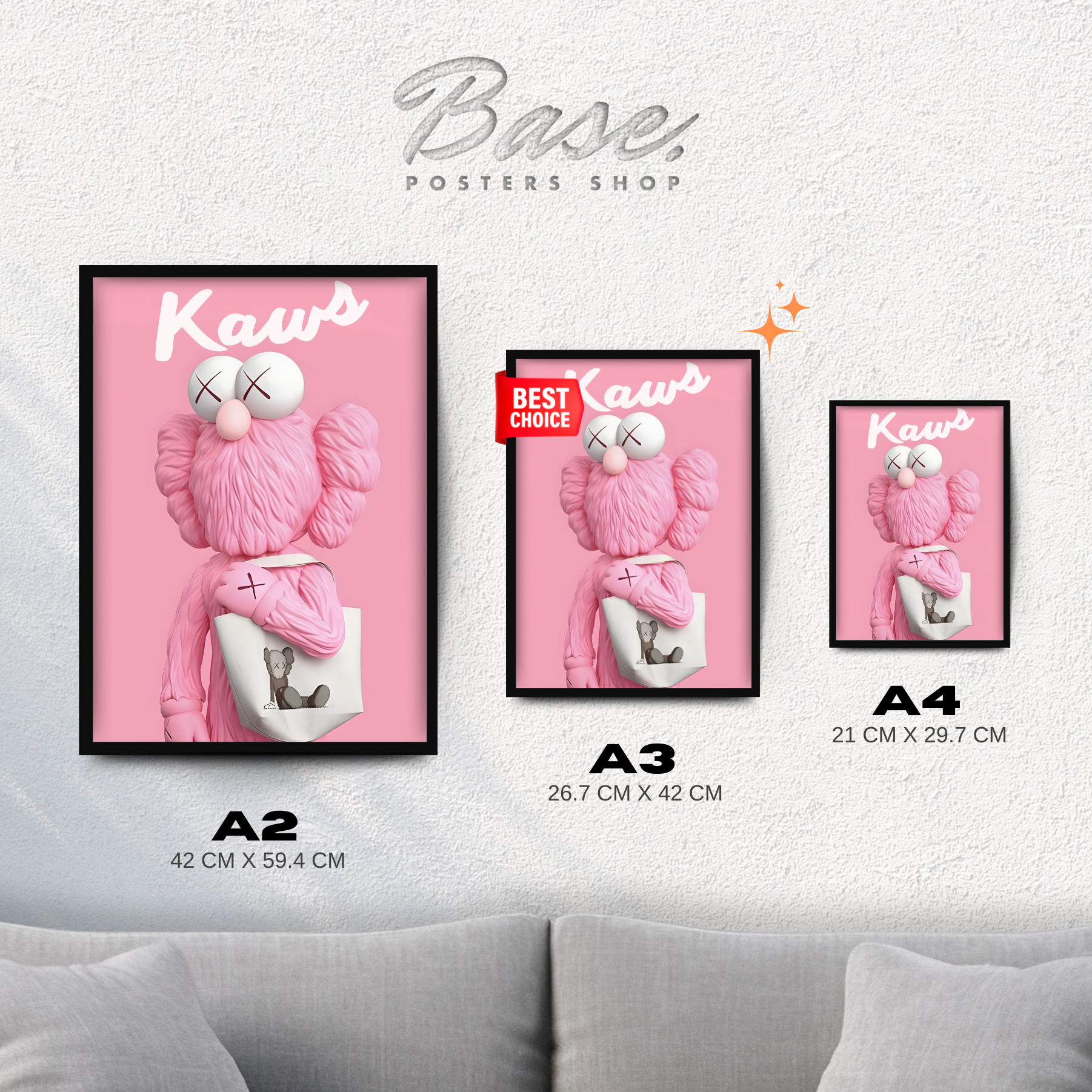 Kaws Pink