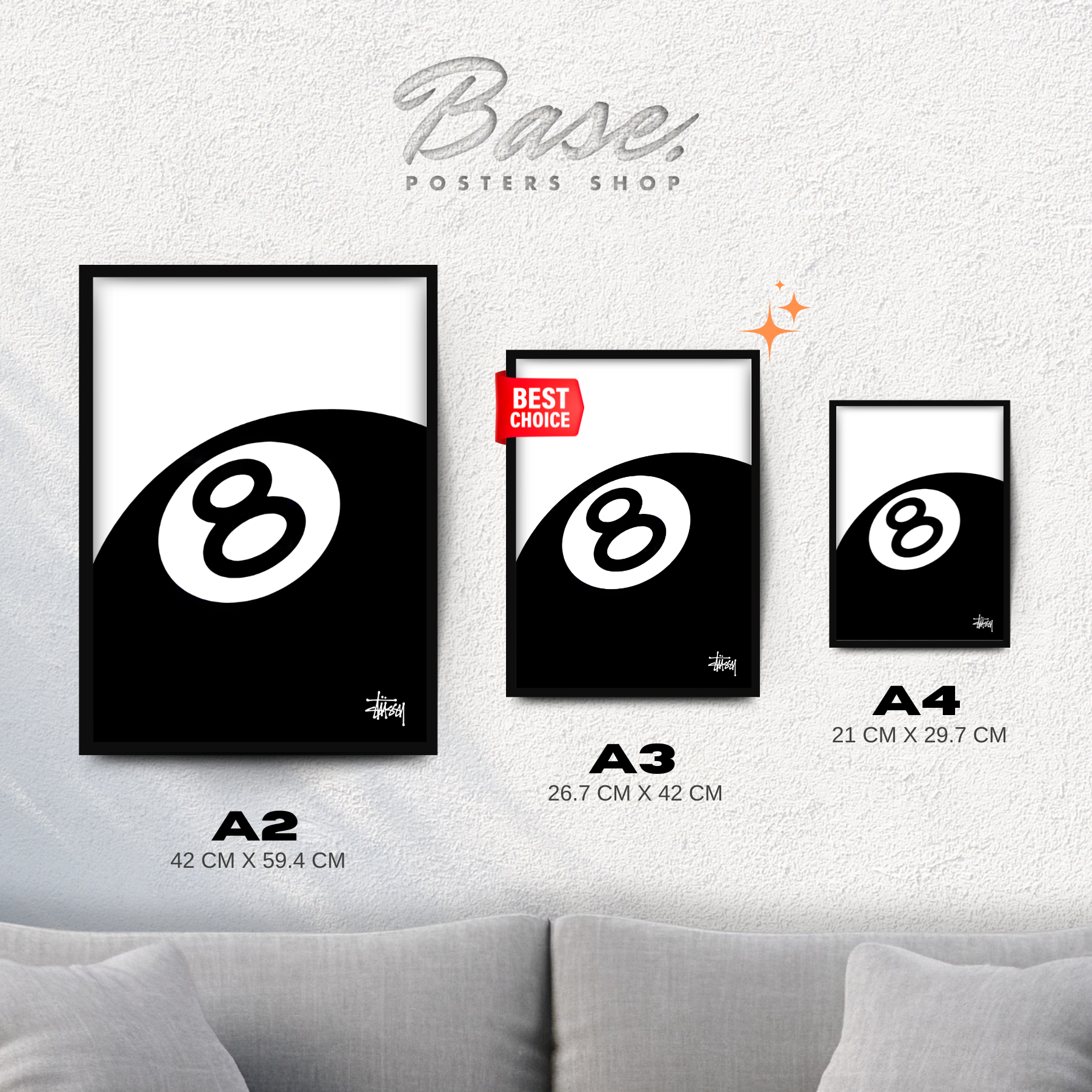 8 Ball Stussy