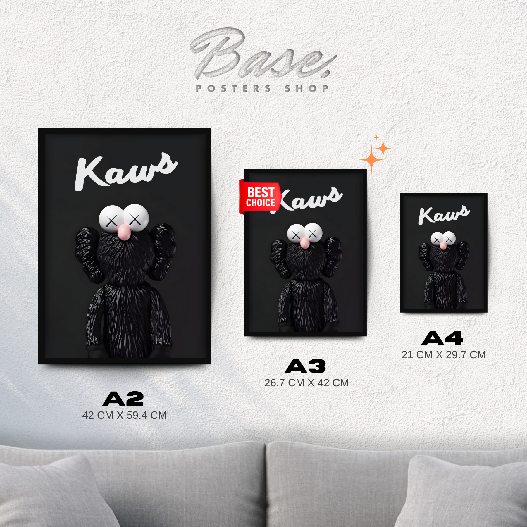 Kaws Black