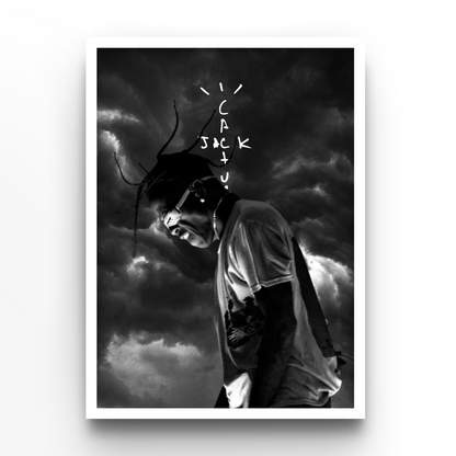 Travis Scott B&W